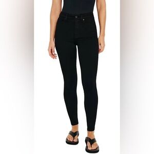 Good American GOOD LEGS SKINNY JEANS Black Size 18